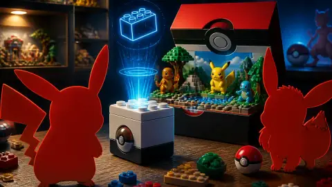 LEGO готовит тайные наборы Pokémon со смарт-кубиками