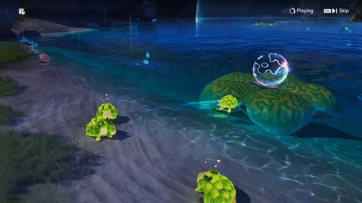 Catch Bubbeep To use its unique ability to traverse bubble barriers and float around (2)