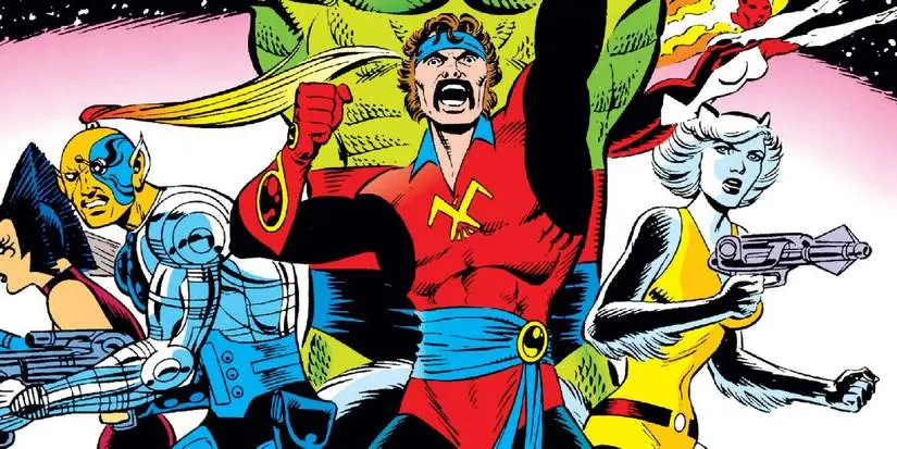 The starjammers from Marvel Comics