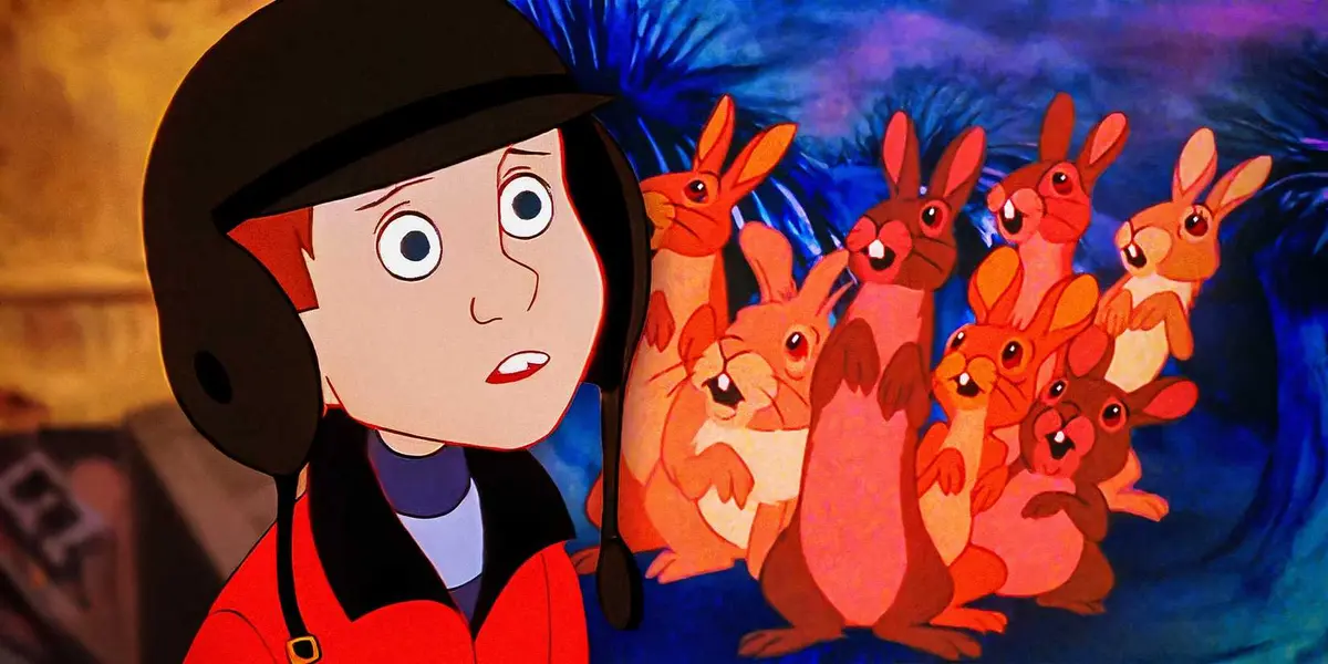 Imagery from The Iron Giant and Watership Down