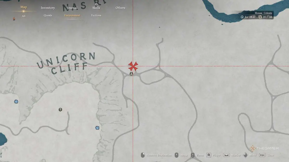 Crimson Desert location for Young's Monk Request quest.