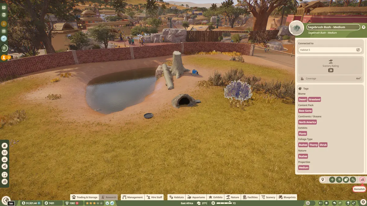 demolish plants planet zoo 2
