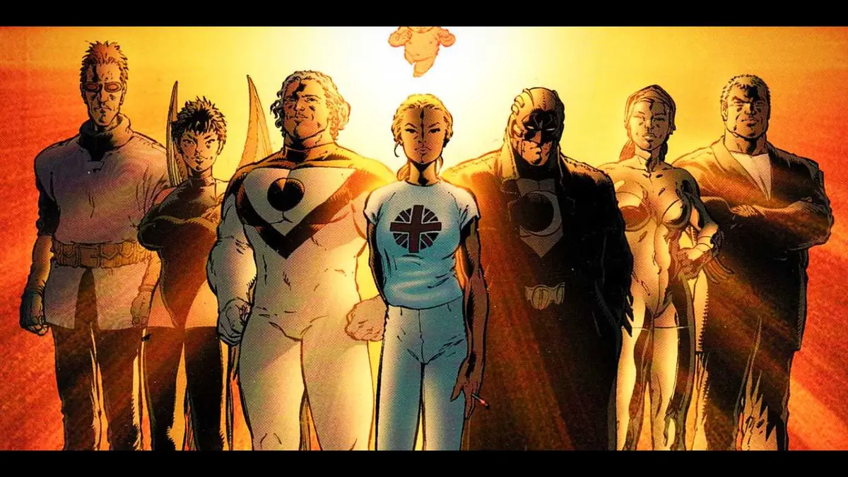 The Authority Members stood together In DC Comics (2)