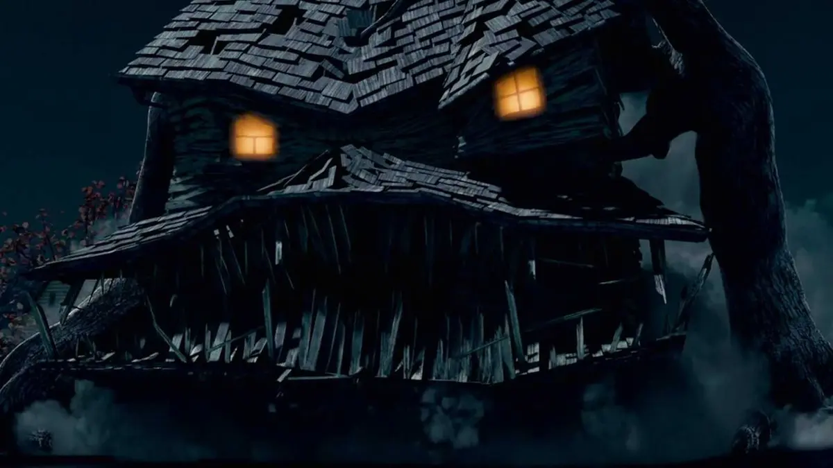 The house lunges forward in Monster House