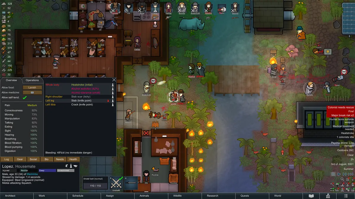 Скриншот RimWorld