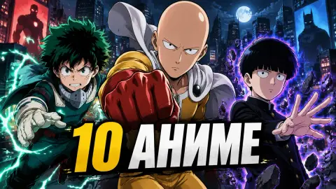 10 аниме для фанатов Marvel и DC: супергерои и экшен