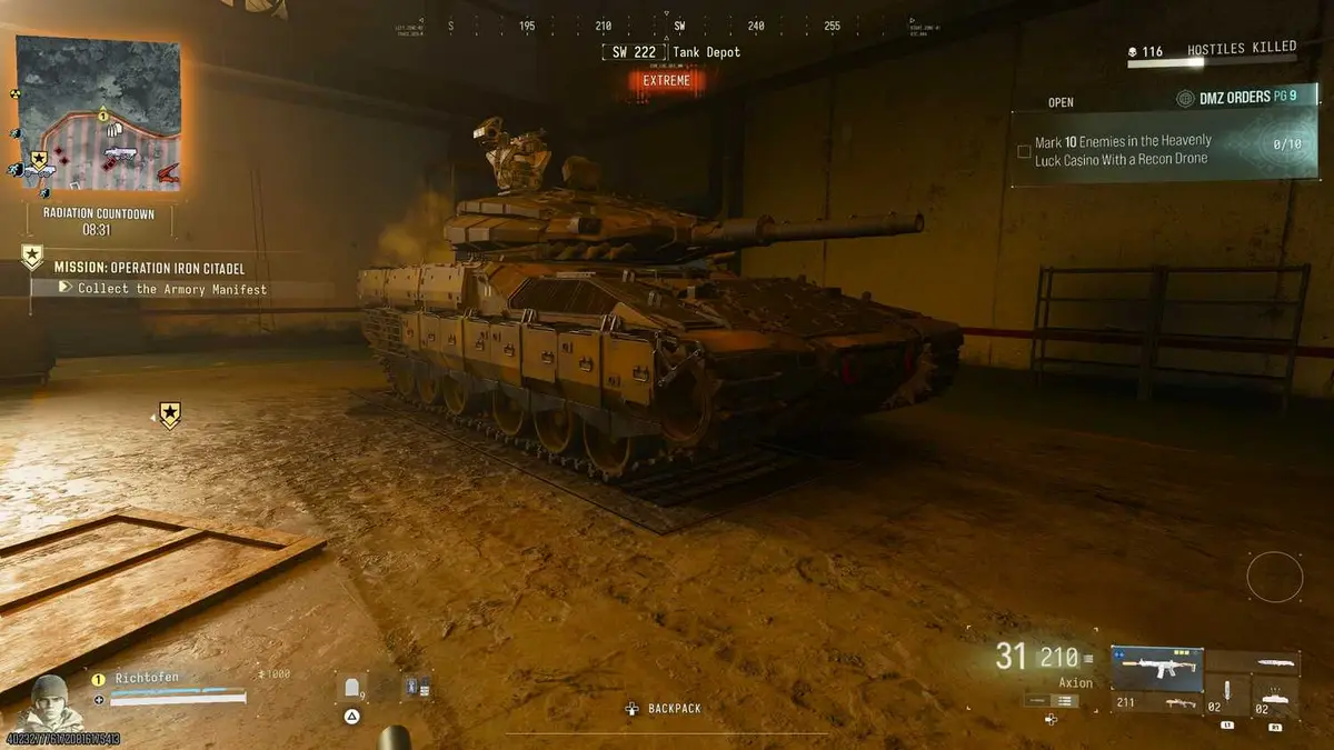 How to Fix the Tank in MW4 DMZ (2)