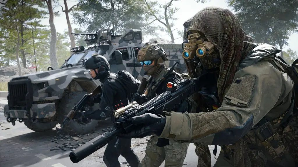 A squad in MW4 DMZ