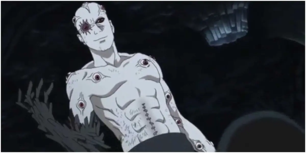 Shin Uchiha Following His Batlle With Sakura