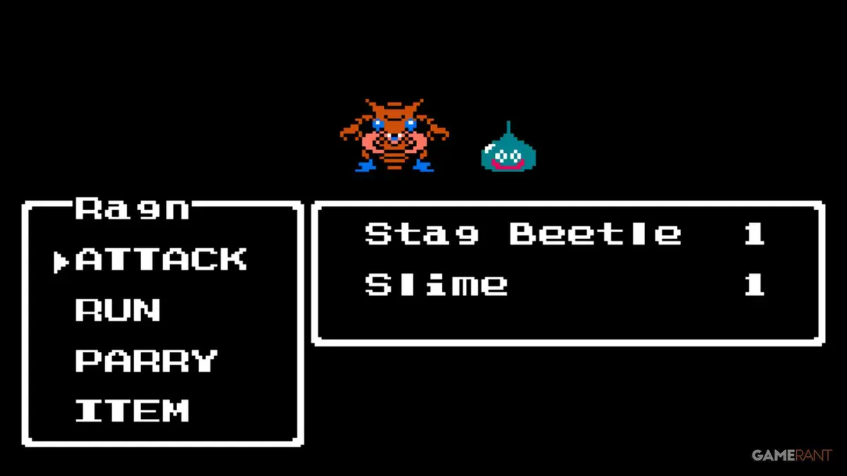 dragon quest 4 battle system