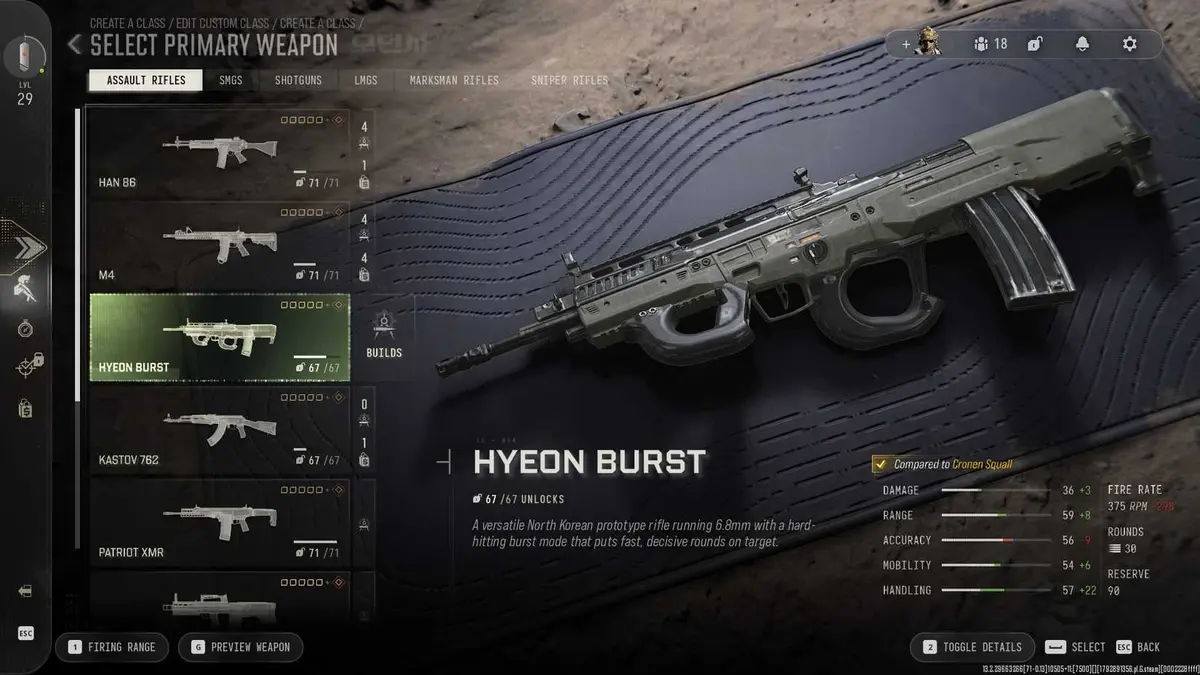 COD MW4 Hyeon Burst