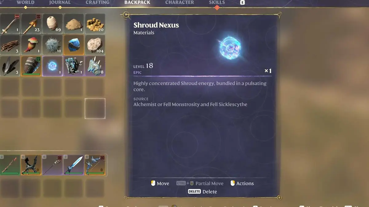 Shroud Nexus Enshrouded