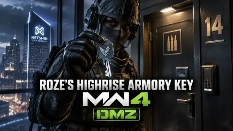 Roze's Highrise Armory Key в MW4 DMZ: где использовать ключ