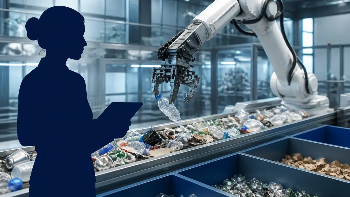 Роботизированная рука Danu Robotics сортирует вторсырье