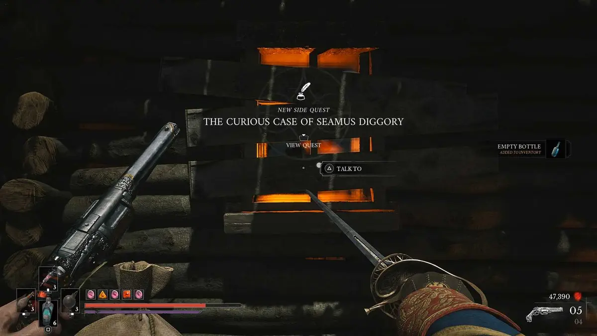 The Curious Case of Seamus Diggory Quest 7 in valor mortis