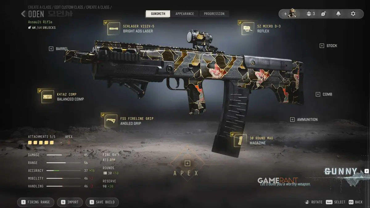 Best Meta Oden Multiplayer Loadout