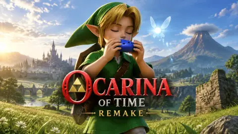 Ocarina of Time Remake получит amiibo юных Линка и Зельды