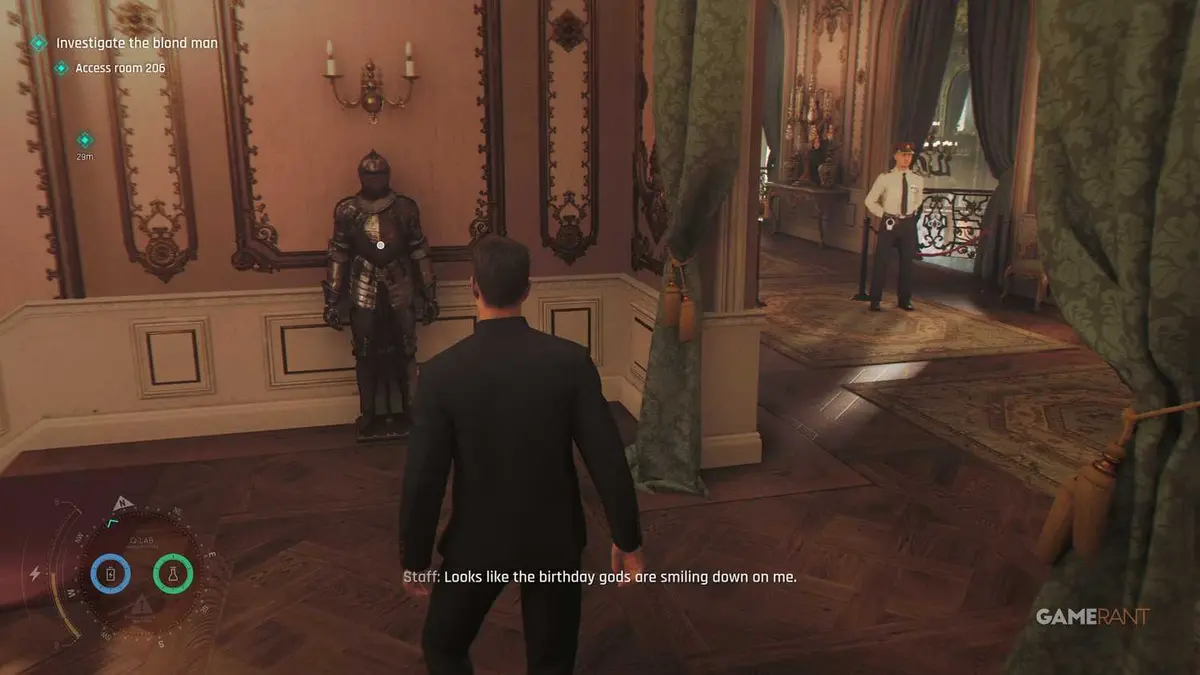 How to Get a Staff Member to Open Room 205 in 007 First Light (Housekeeping Challenge)