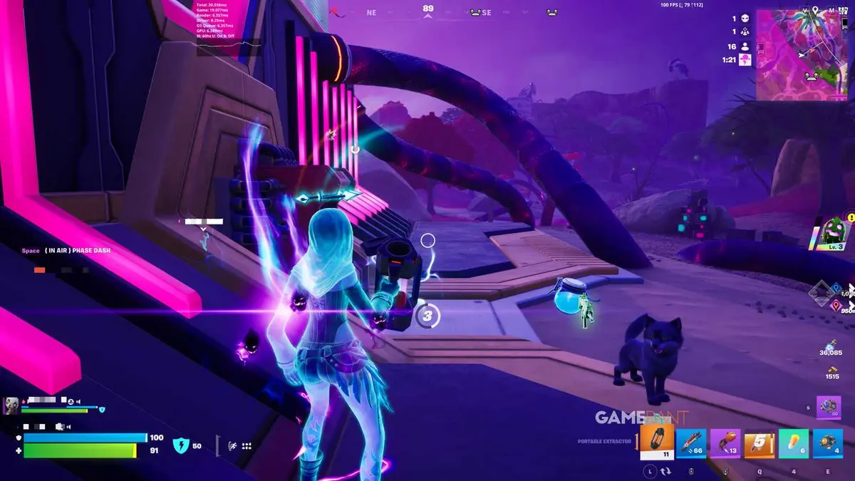 Using a Portable Extractor in Fortnite - 2