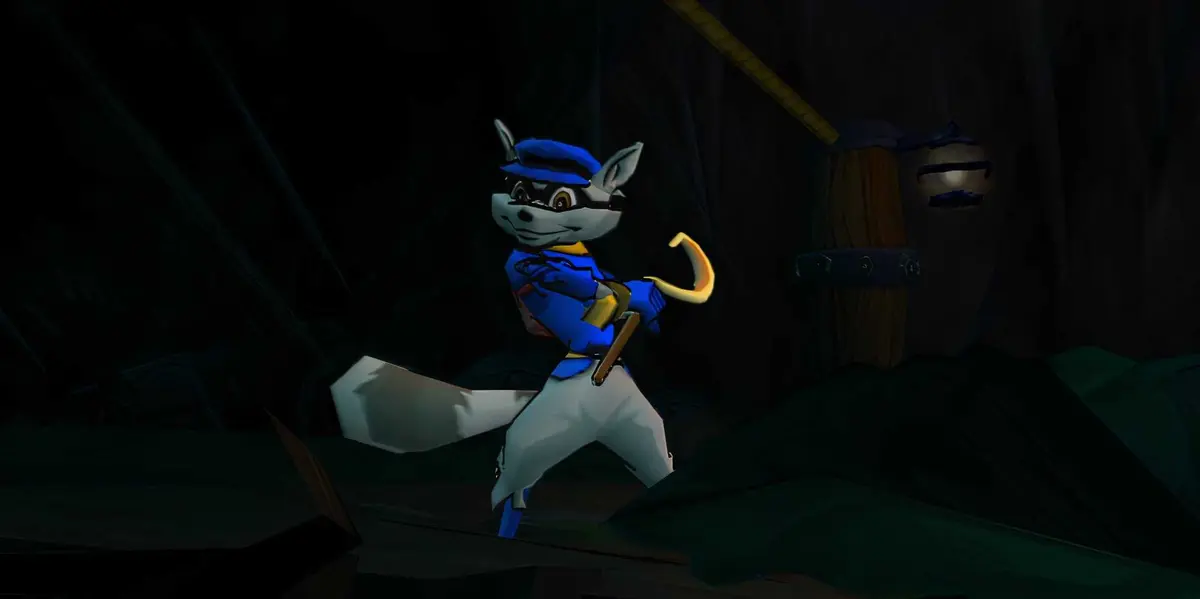 Sly Cooper in Sly Cooper And The Thievius Raccoonus