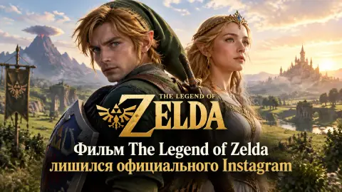 Фильм The Legend of Zelda лишился официального Instagram