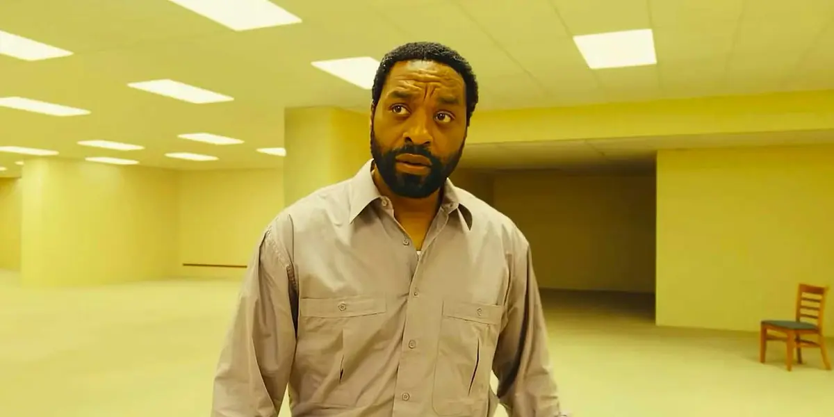 Chiwetel Ejiofor as Clark in the Backrooms in A24's Backrooms