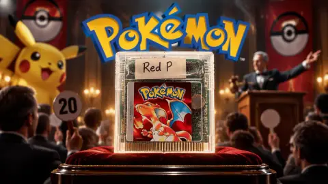 Прототип картриджа Pokemon Red продали за $101 тысячу