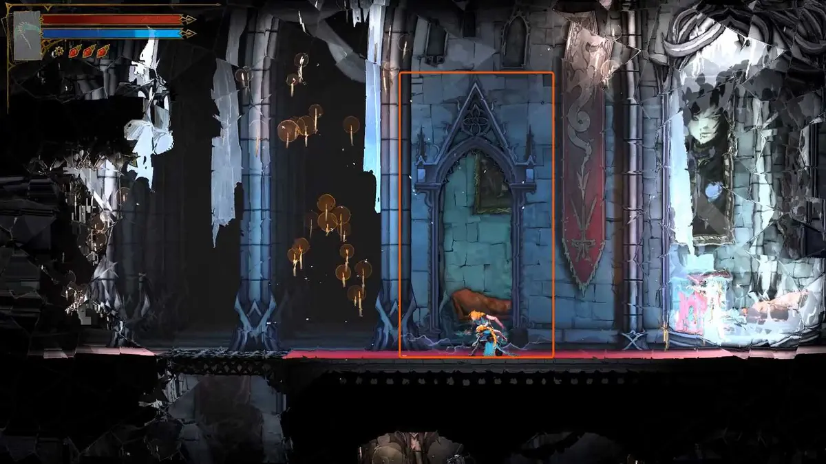 how to navigate hall of mirrors guide 6 in Castlevania Belmont's Curse