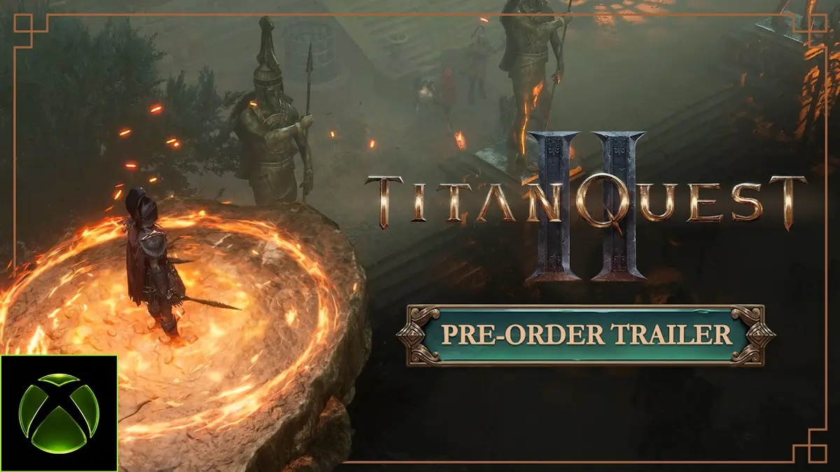 Кадр из ролика: Titan Quest II | Pre-Order Trailer