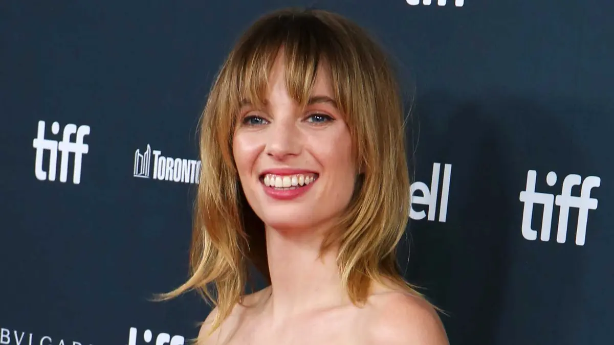 Maya Hawke on the red carpet at TIFF