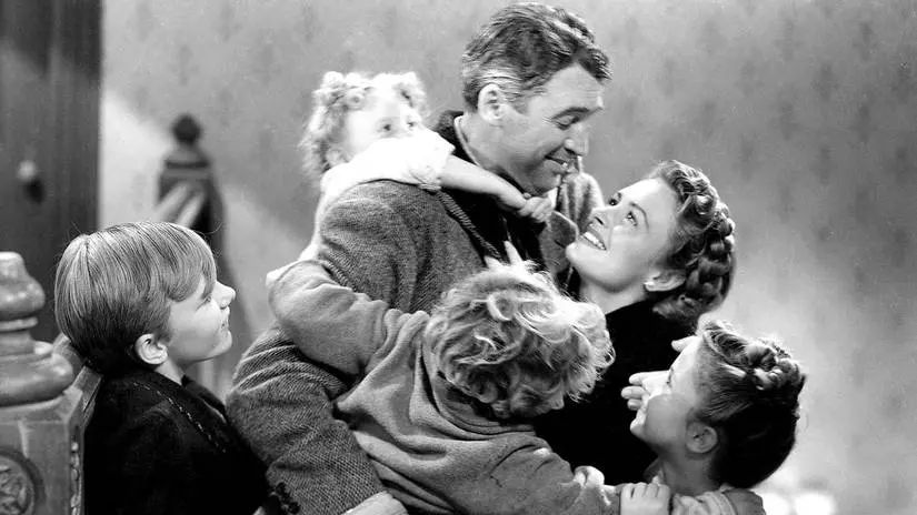 The Bailey Family in It's a Wonderful Life