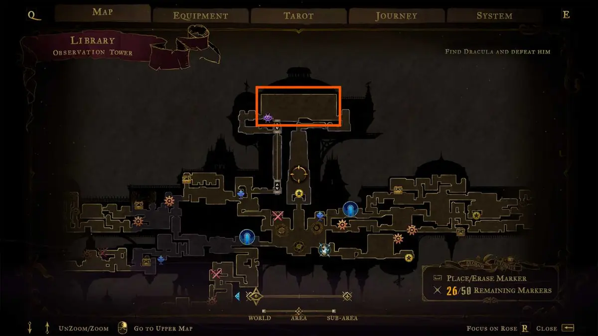 Brauner's Paintbrush Location In Castlevania Belmont's Curse