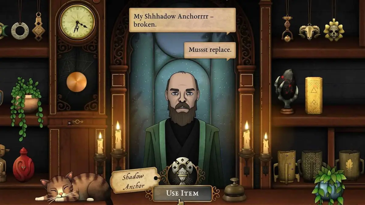 Screenshot from the game Strange Antiquities