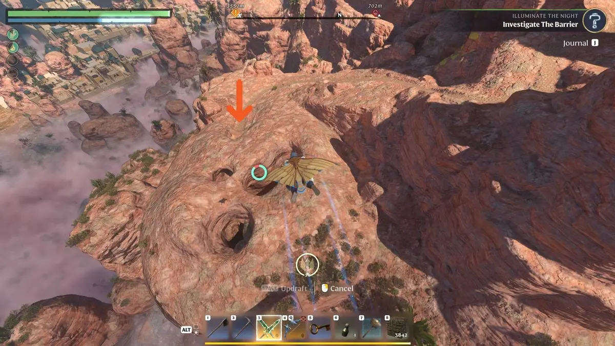 Enshrouded Iron Ore cave entrance
