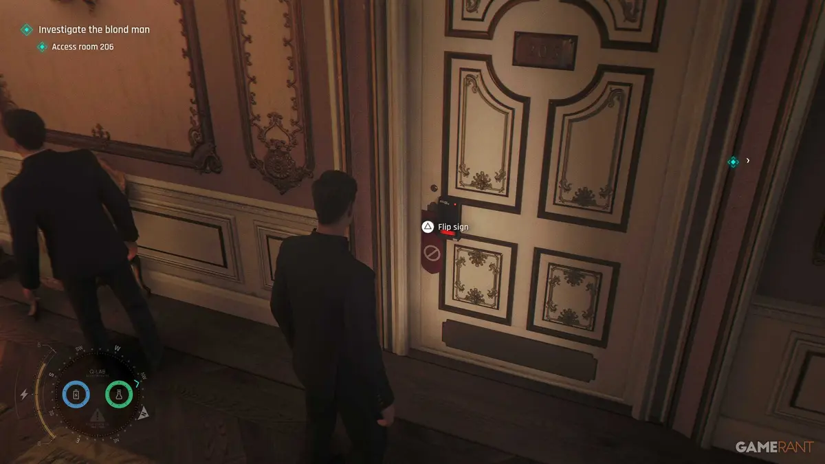 How to Get a Staff Member to Open Room 205 in 007 First Light (Housekeeping Challenge) (3)
