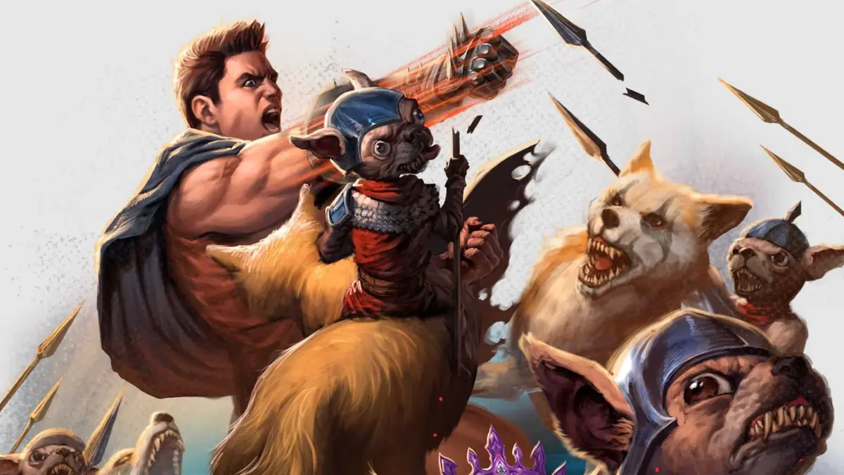 Dungeon Crawler Carl with demon dogs