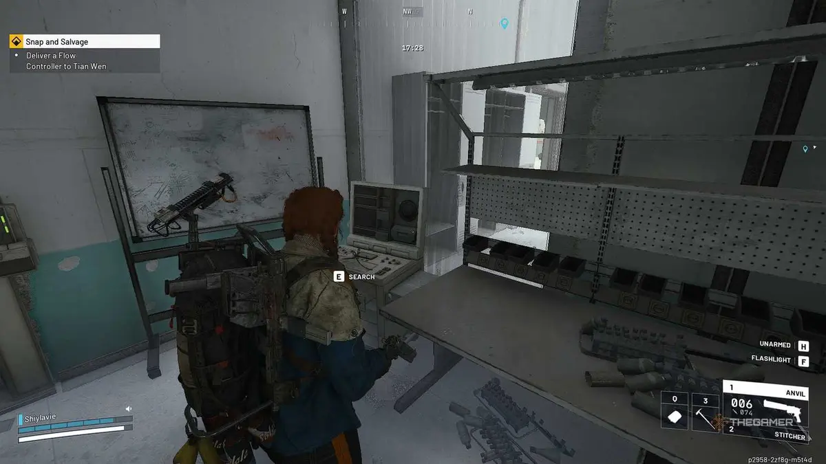 ARC Raiders finding a flow controller in the medical bay.
