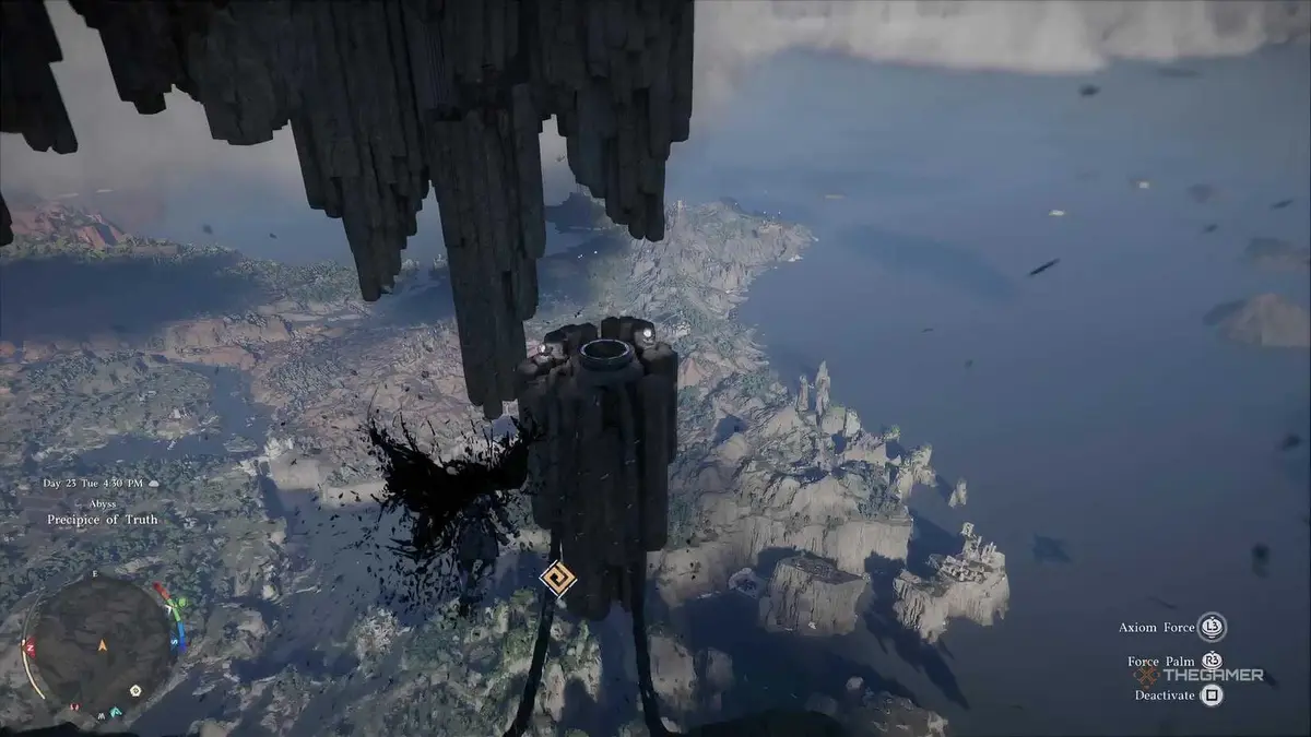 Kliff flying in Crimson Desert.