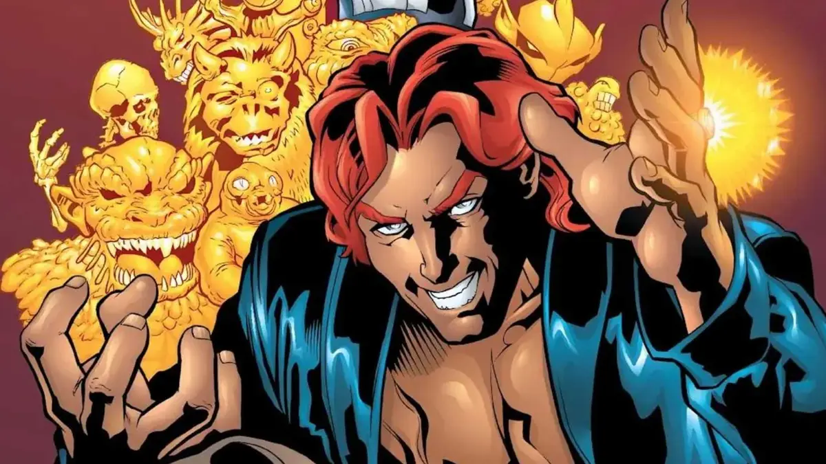 Nero creating a bunch of yellow constructs on the cover of Green Lantern #134