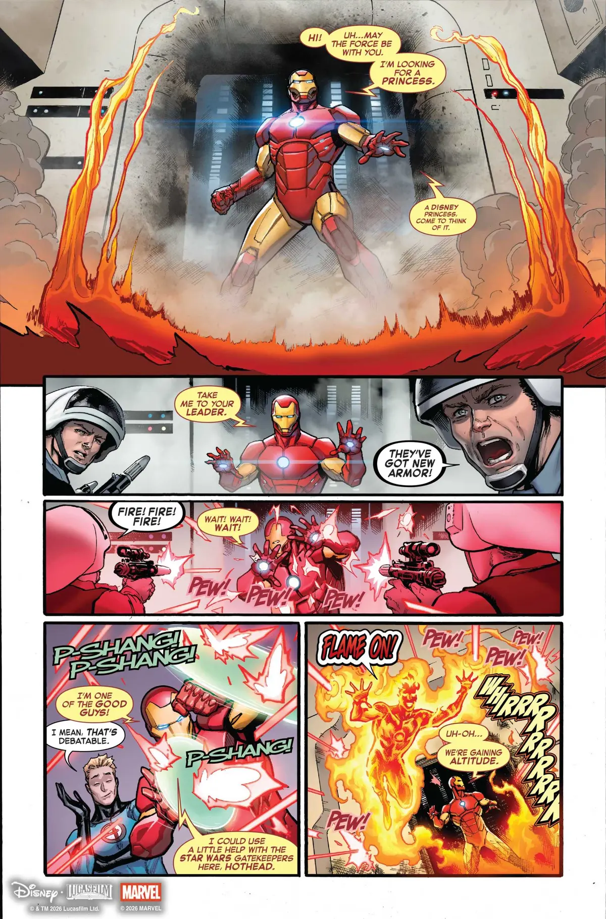 Star Wars Marvel Hope Assembles Preview Page 2