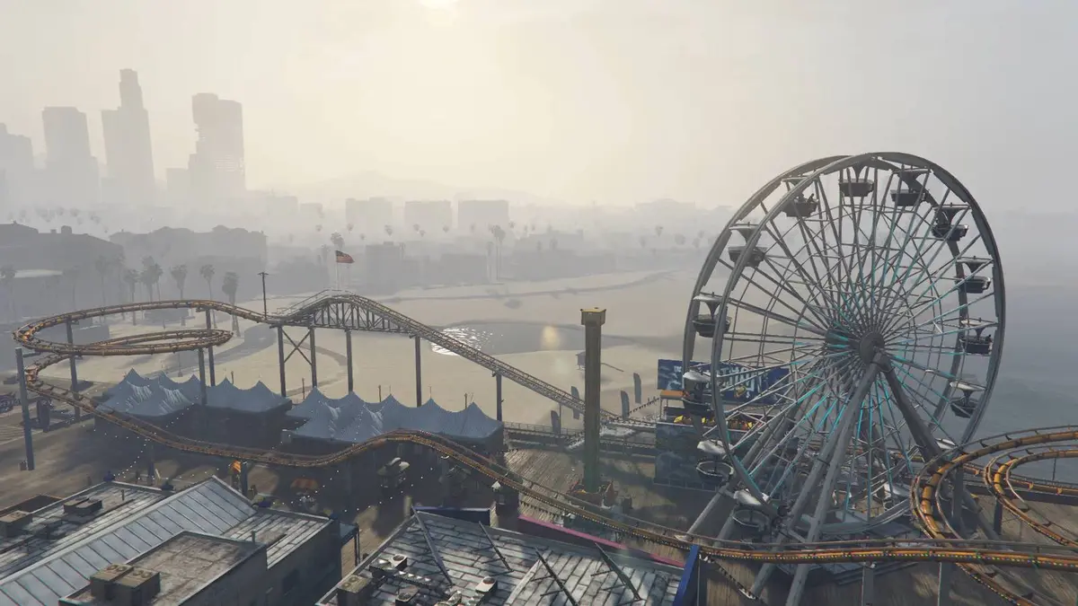 roller coaster and ferris wheel gta 5 online