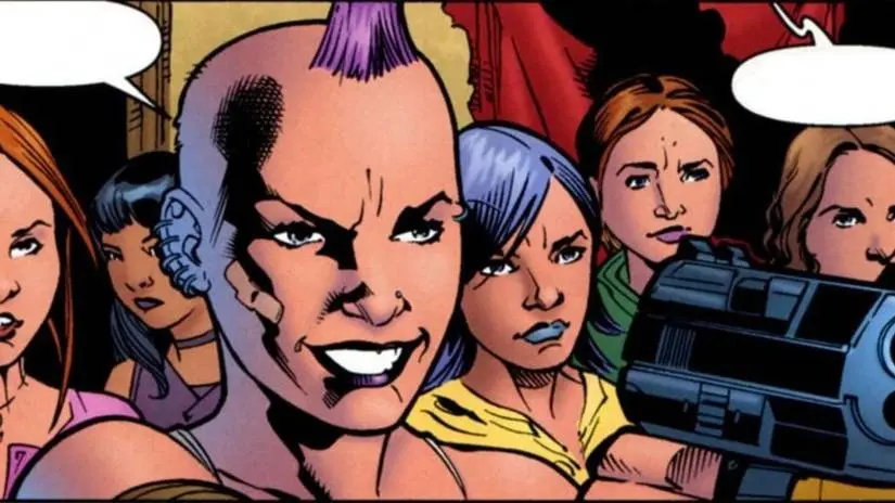 Rogue Slayer Simone Doffler in Buffy the Vampire Slayer Season 8 comic book