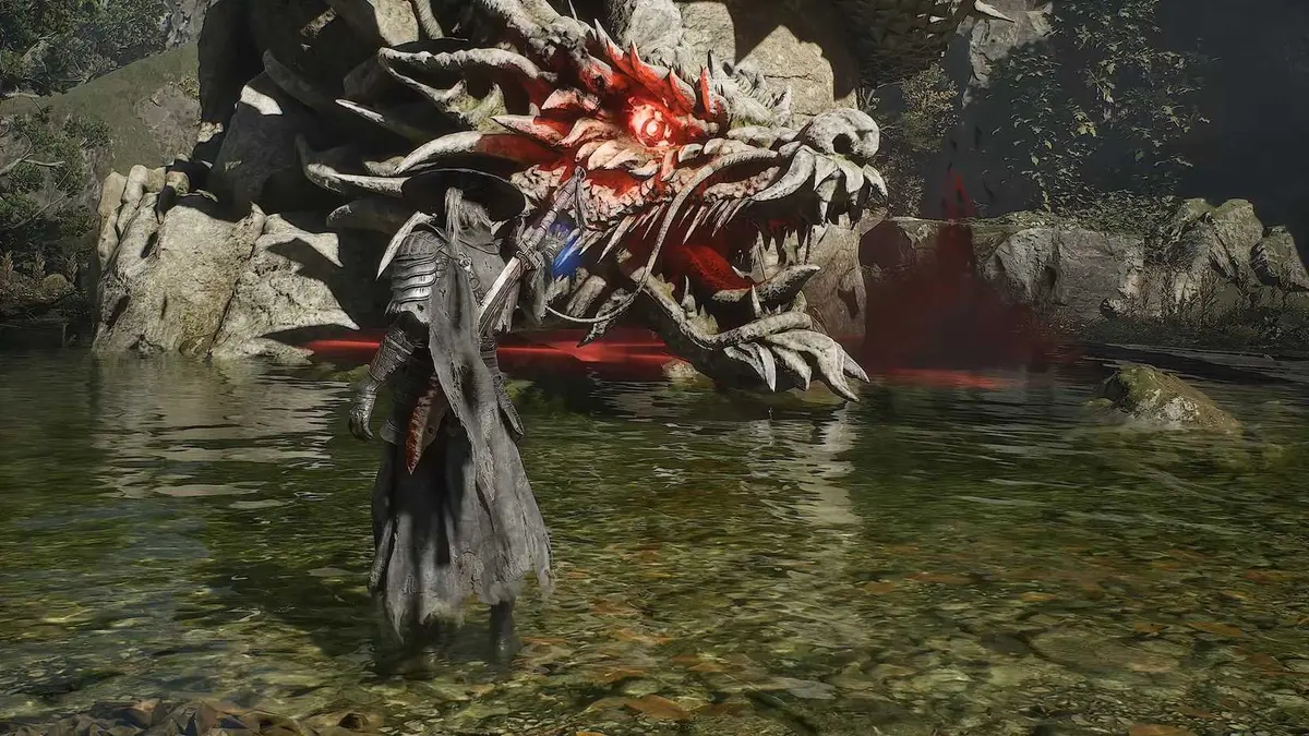 The Gold Mask Boss Long Pillar Phantom Blade Zero