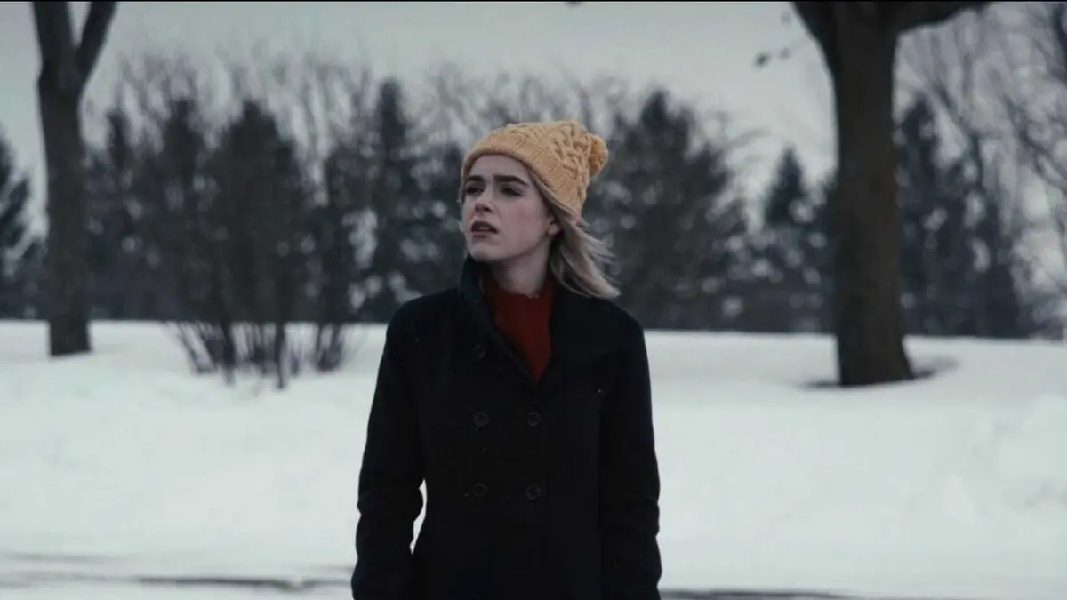 Kiernan Shipka takes a walk in The Blackcoat's Daughter
