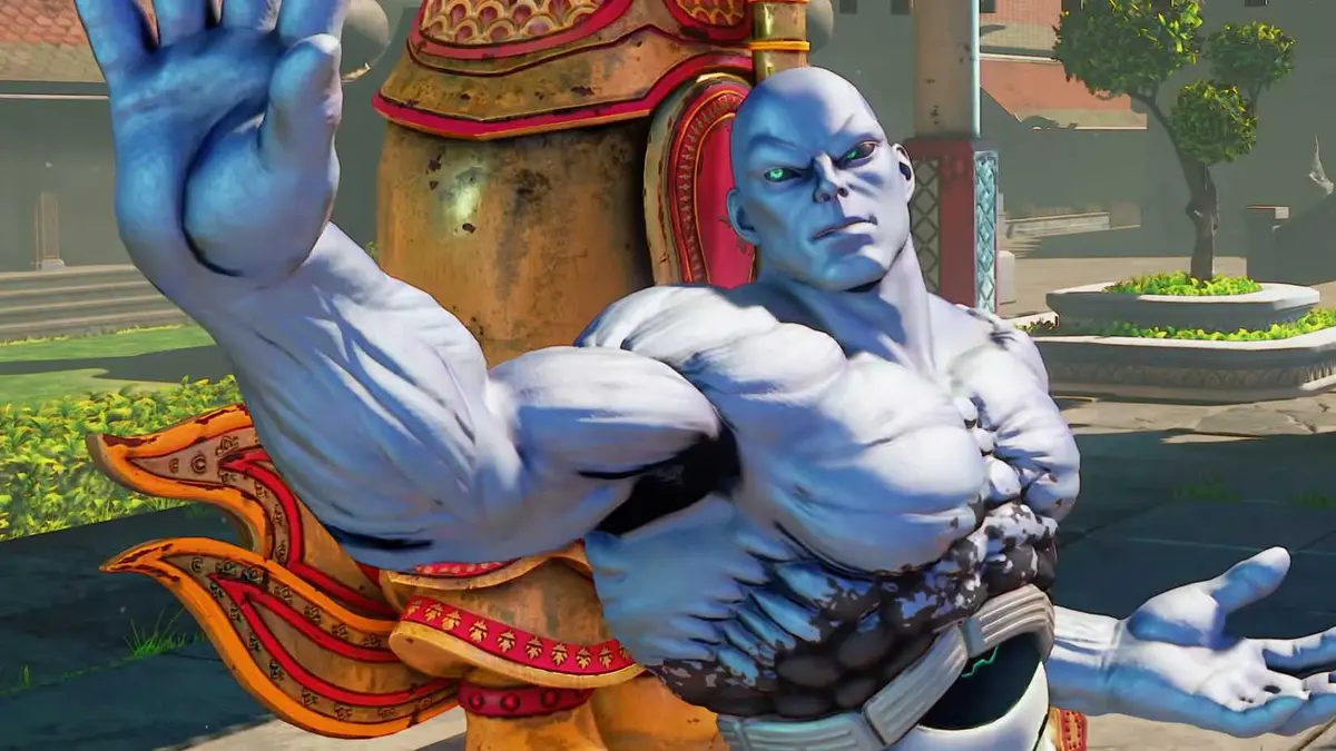 Seth's intro from Street Fighter V