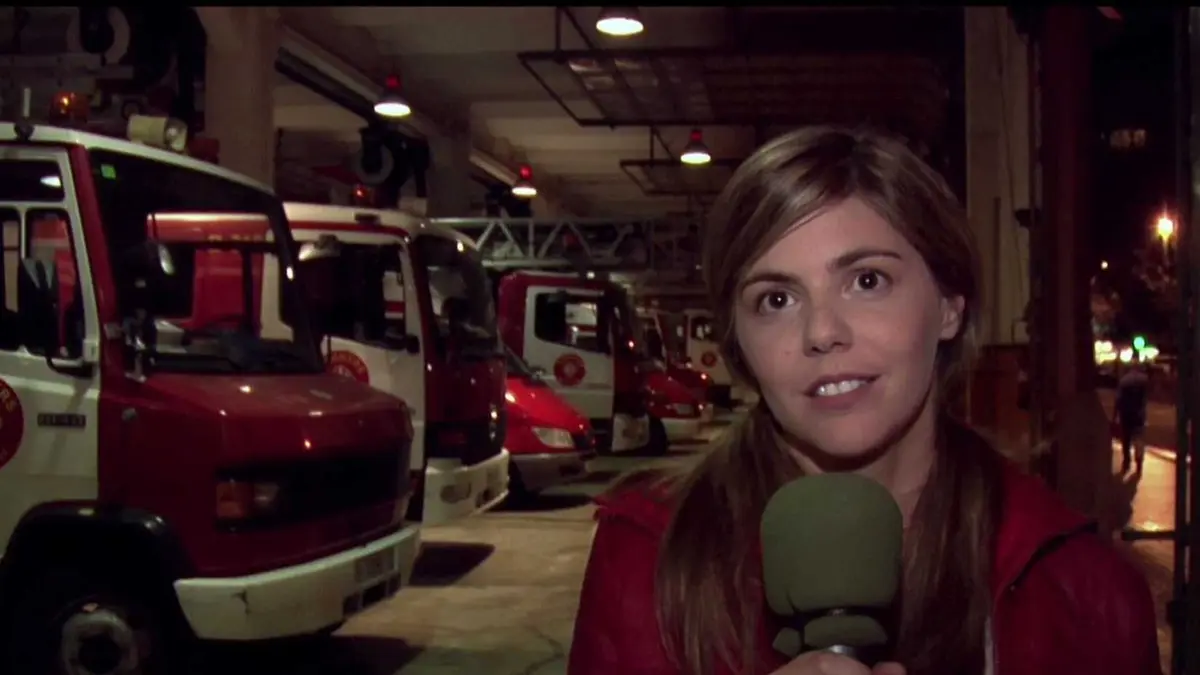 Manuela Velasco plays a reporter before the outbreak in REC