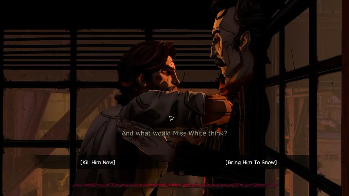 Kill or Spare Crooked Man - The Wolf Among Us Remastered