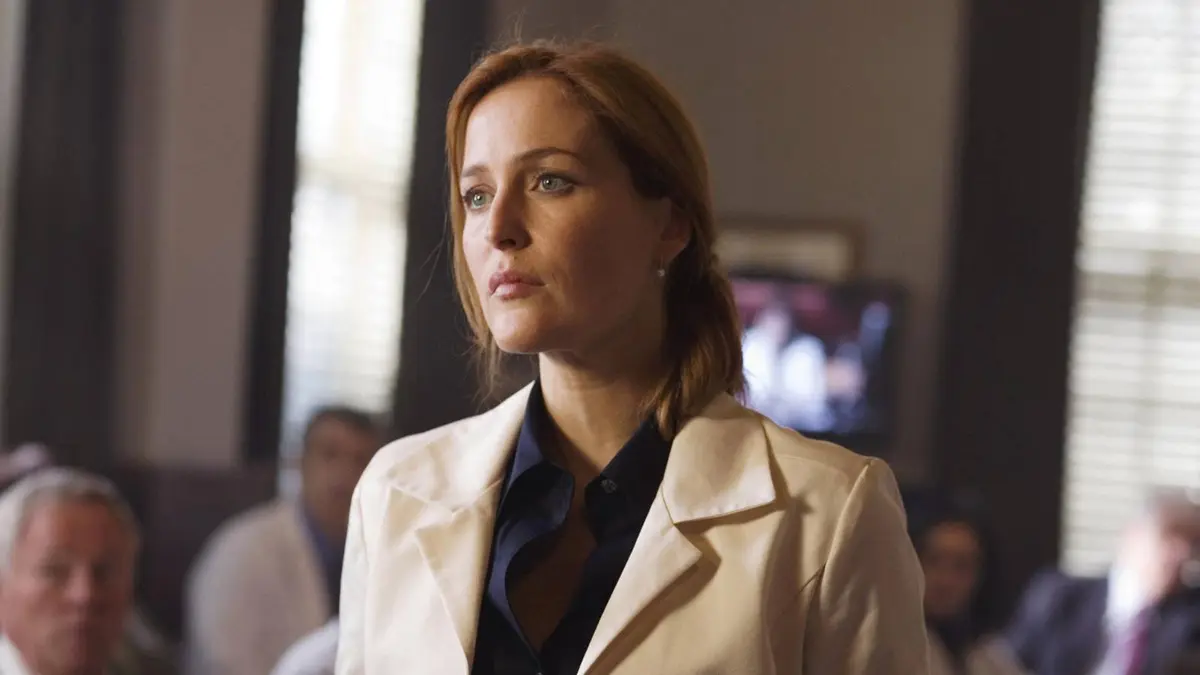 Gillian Anderson as Agent Dana Scully in The X-Files I Want to Believe movie