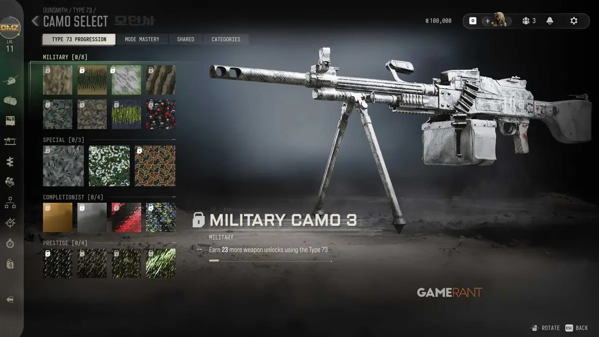 Military 3 Camo - MW4