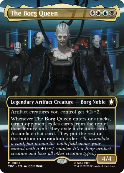 The Borg Queen From Star Trek MTG.